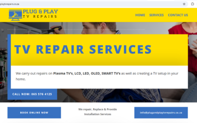 Plug and Play TV Repairs
