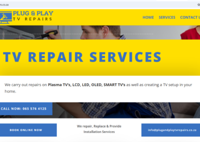 Plug and Play TV Repairs